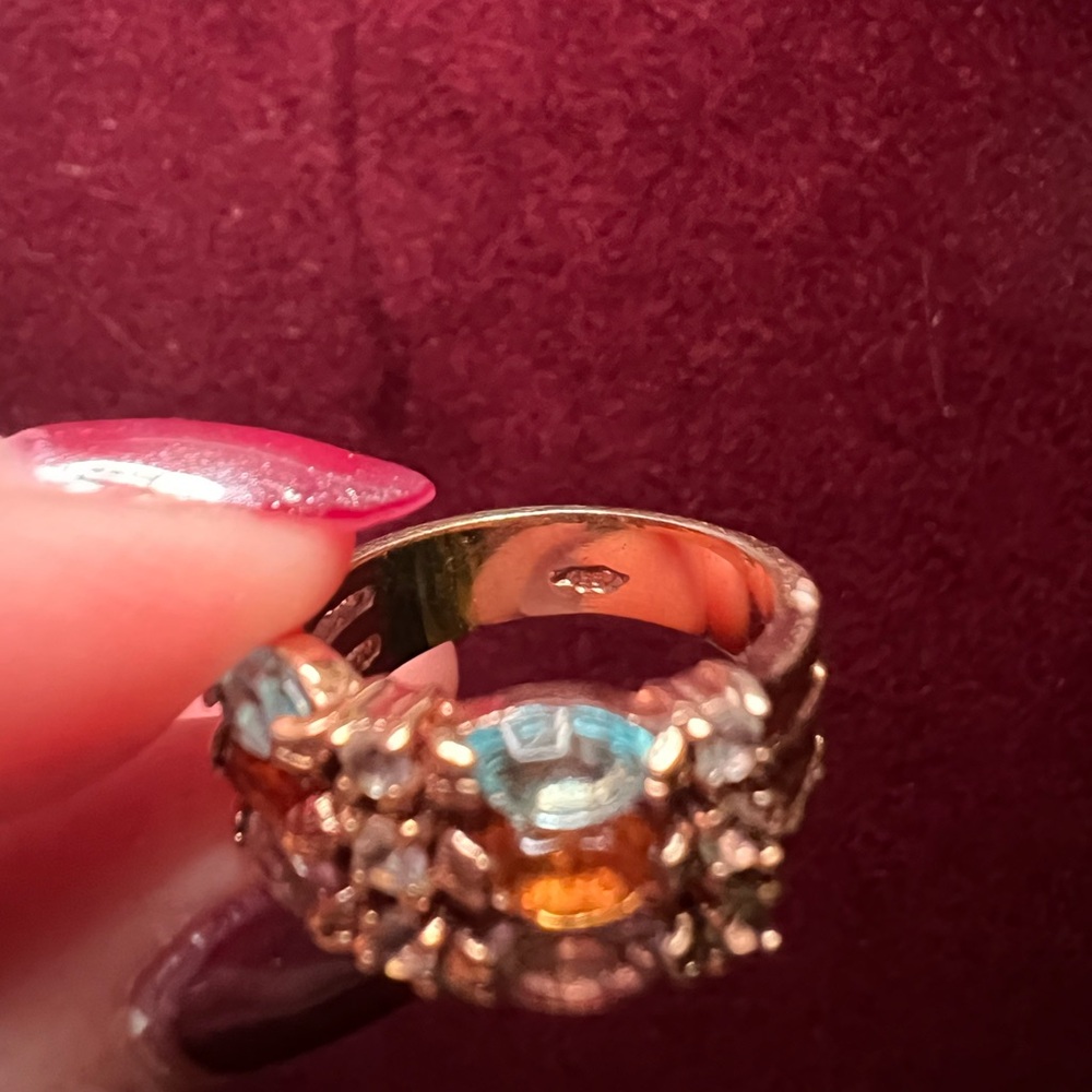 Multi Stone Ring - image 7